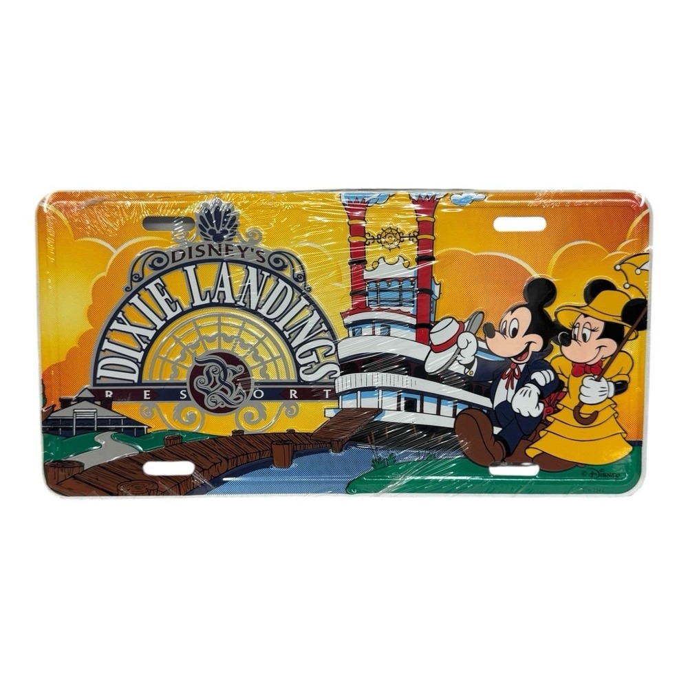 Walt Disney World License Dixie‎ Landings Plate prototype sealed
